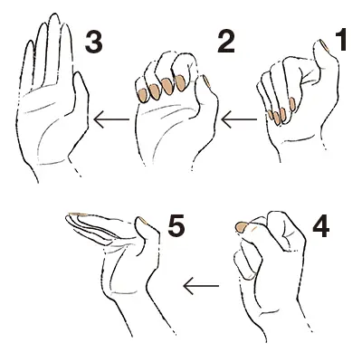 1. 指を伸ばすとばねのように戻る “ばね指”【50代のお悩み・更年期の手指問題】_1_2-2