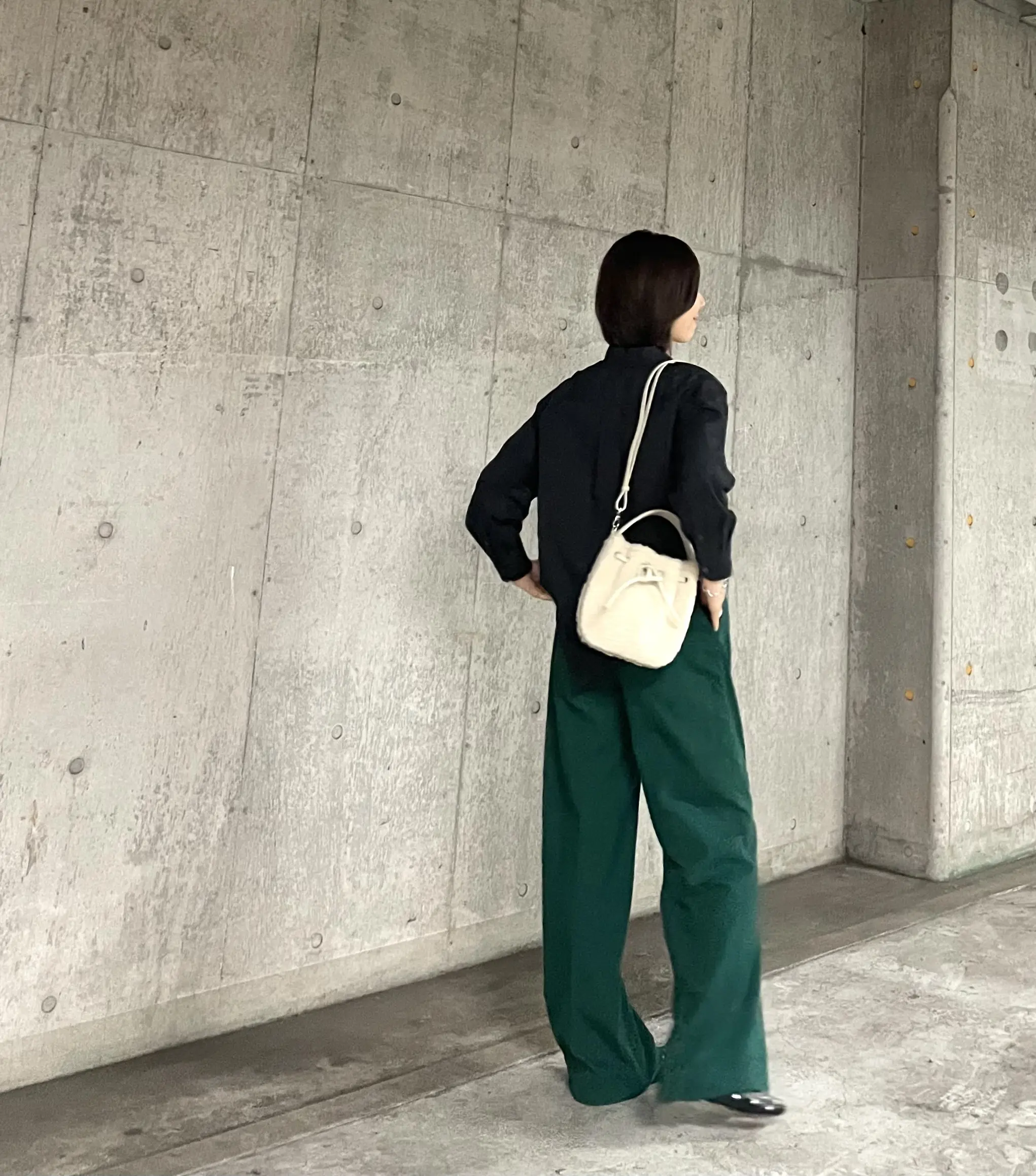 ZARA✖️UNIQLOUのゆるっとハンサムコーデは小物で遊ぶ_1_2