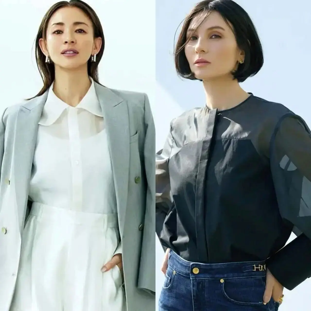 50代が着たい「シア―トップス」リッチな白、シックな黒を選んで 50代が着たい「シア―トップス」リッチな白、シックな黒を選んで