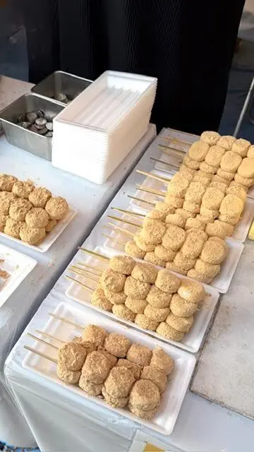 出店のお団子やさん