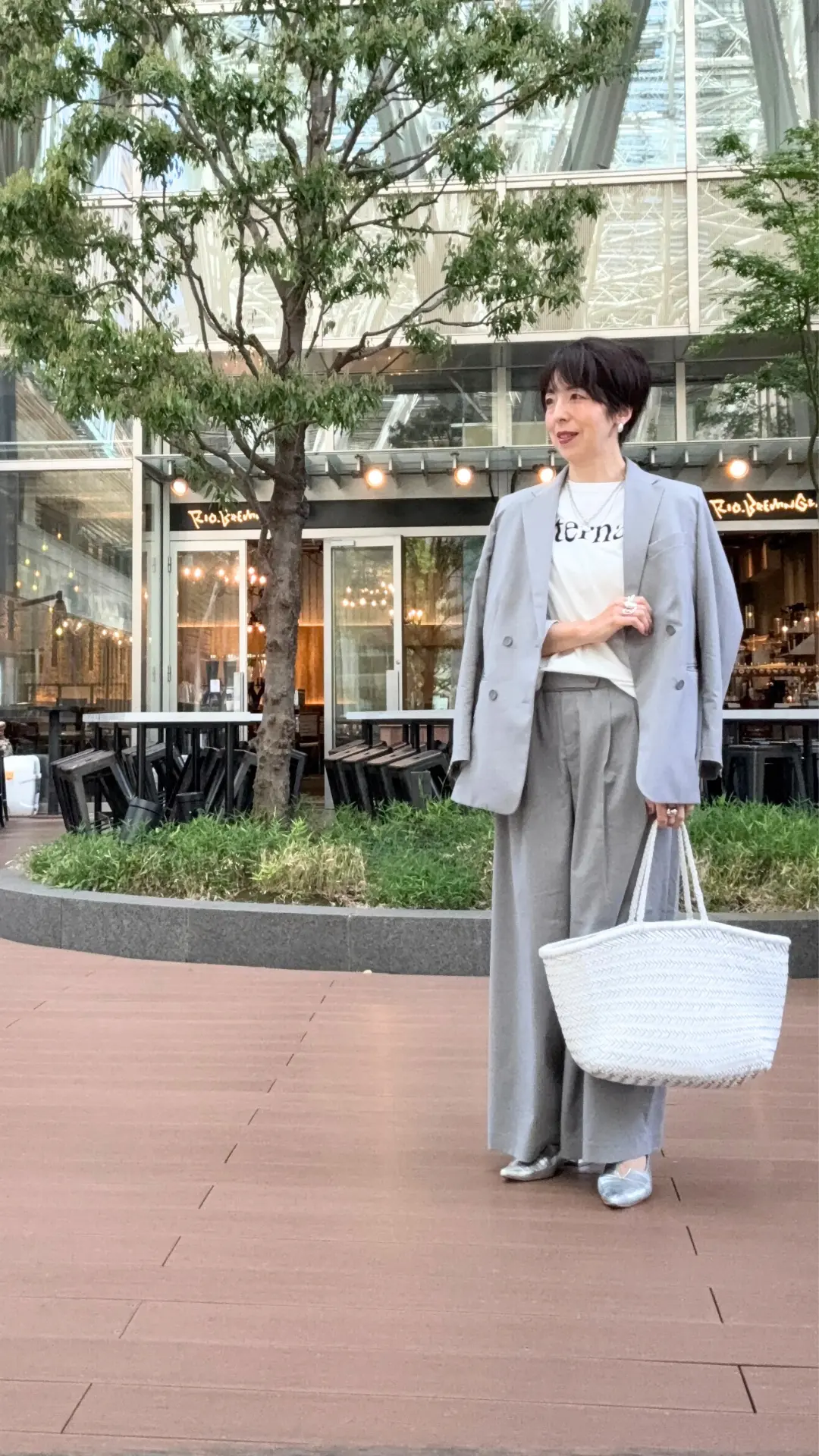 UNIQLO感動パンツでパスタランチ@東京ミッドタウン_1_2