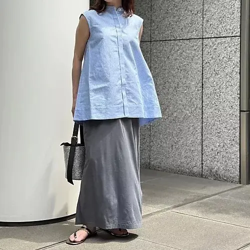 夏のおしゃれが楽しくなる！上品に映える50代の「ノースリーブ」6選_1_7