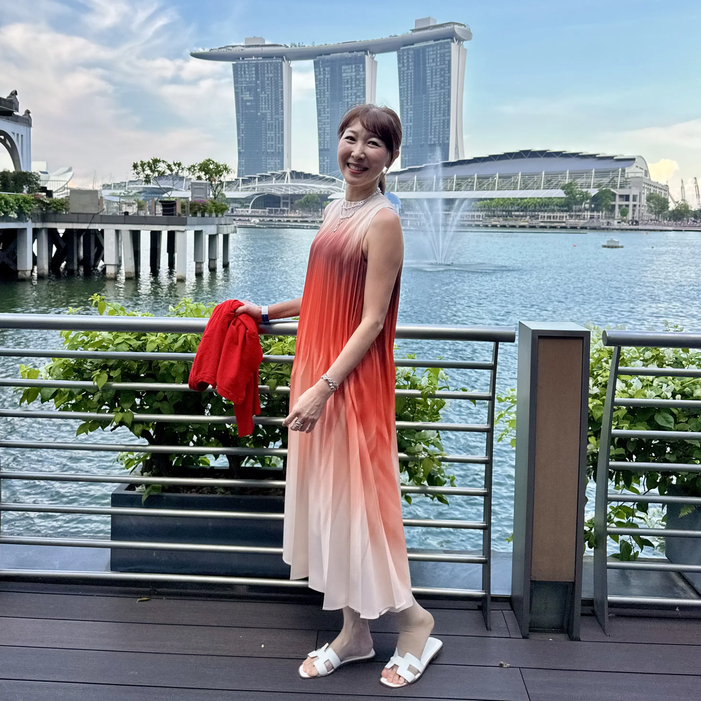 ワンピースコーデ シンガポール