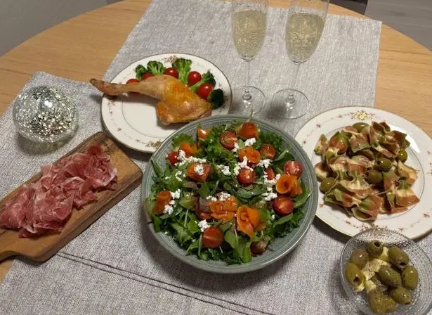 虎屋　銀座　クリスマス　ESPRIT C. KEI GINZA エスプリ セー ケイ ギンザ　キャビア フレンチ
