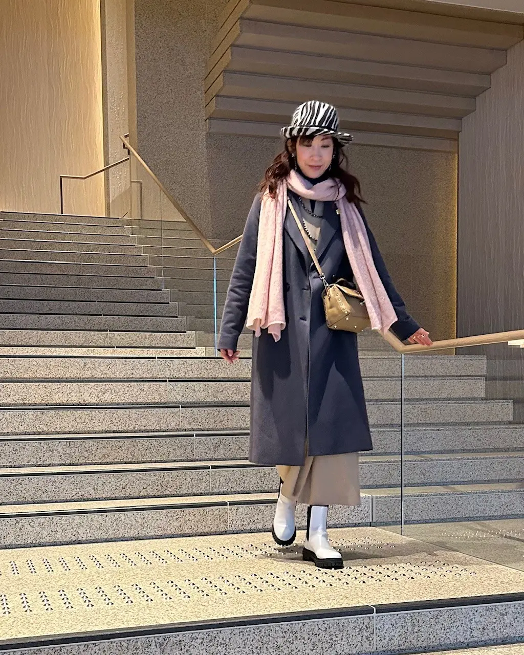 お出かけ気分を盛り上げるゼブラ柄ハット！_1_5