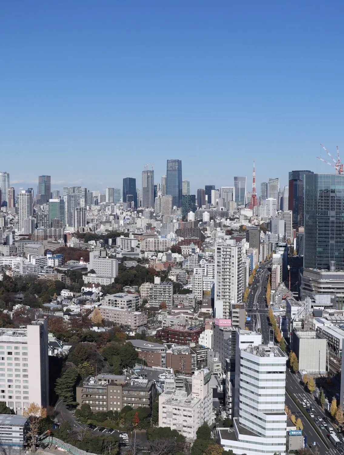 品川プリンスホテル　景色　TABLE 9 TOKYO