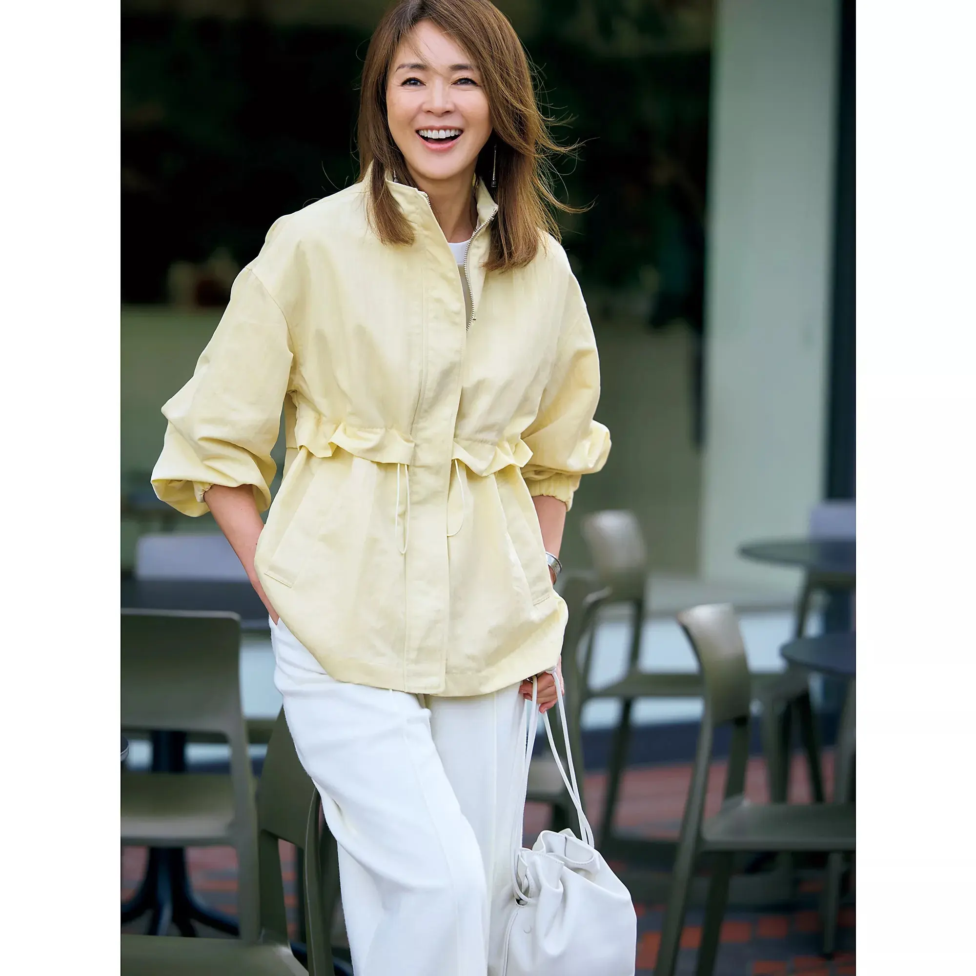 早春のお出かけをさりげなく華やかに！「E by éclat」軽やかアウター&amp;大人チュール_1_4