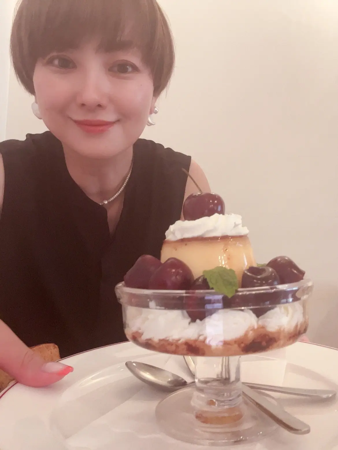 念願の“アメリカンチェリーのプリン” やっと食べれました_1_2