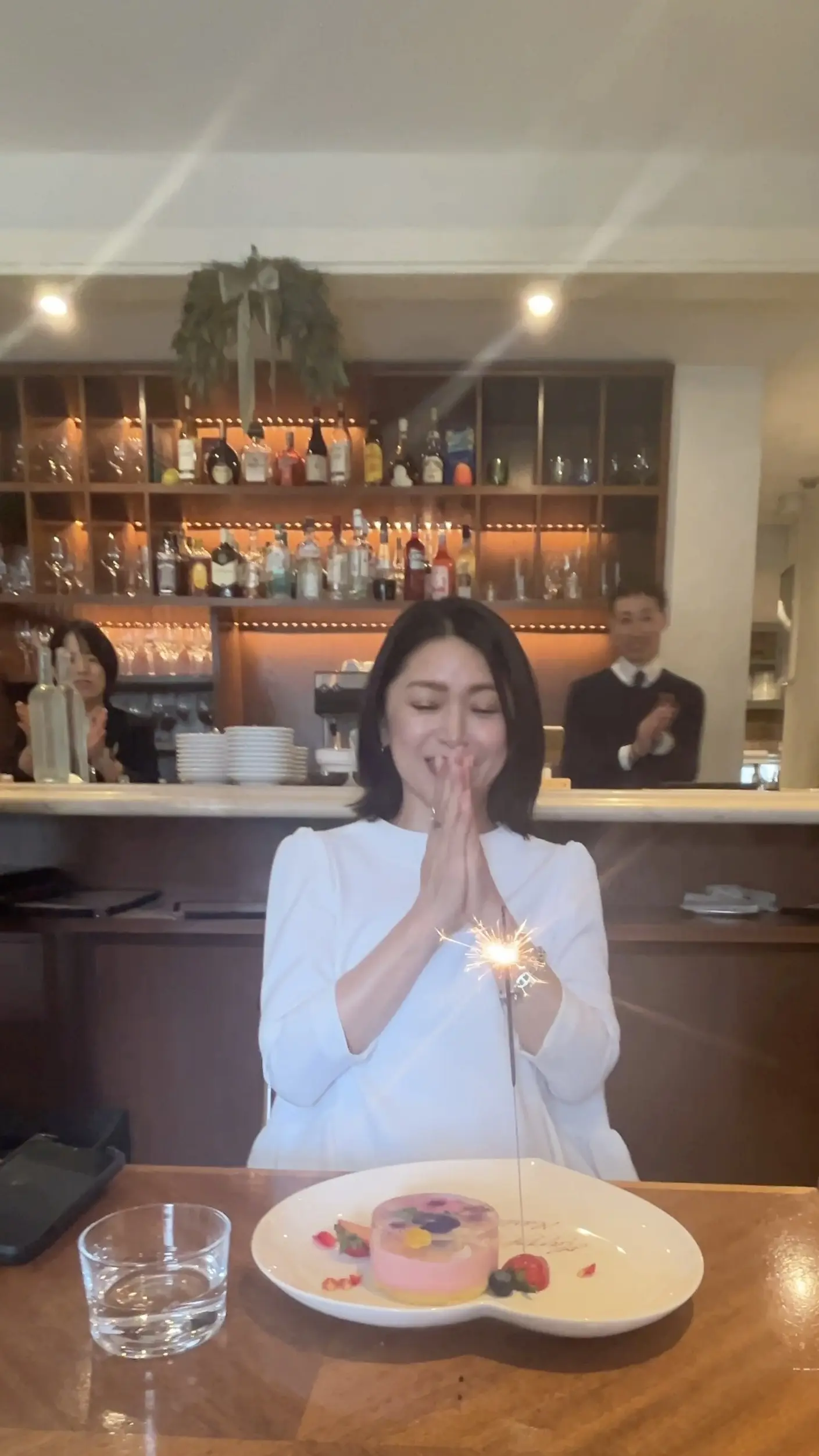 初夏コーデ☆パステルライムのワンピースで華組BDランチ 開運コーデ15_1_9