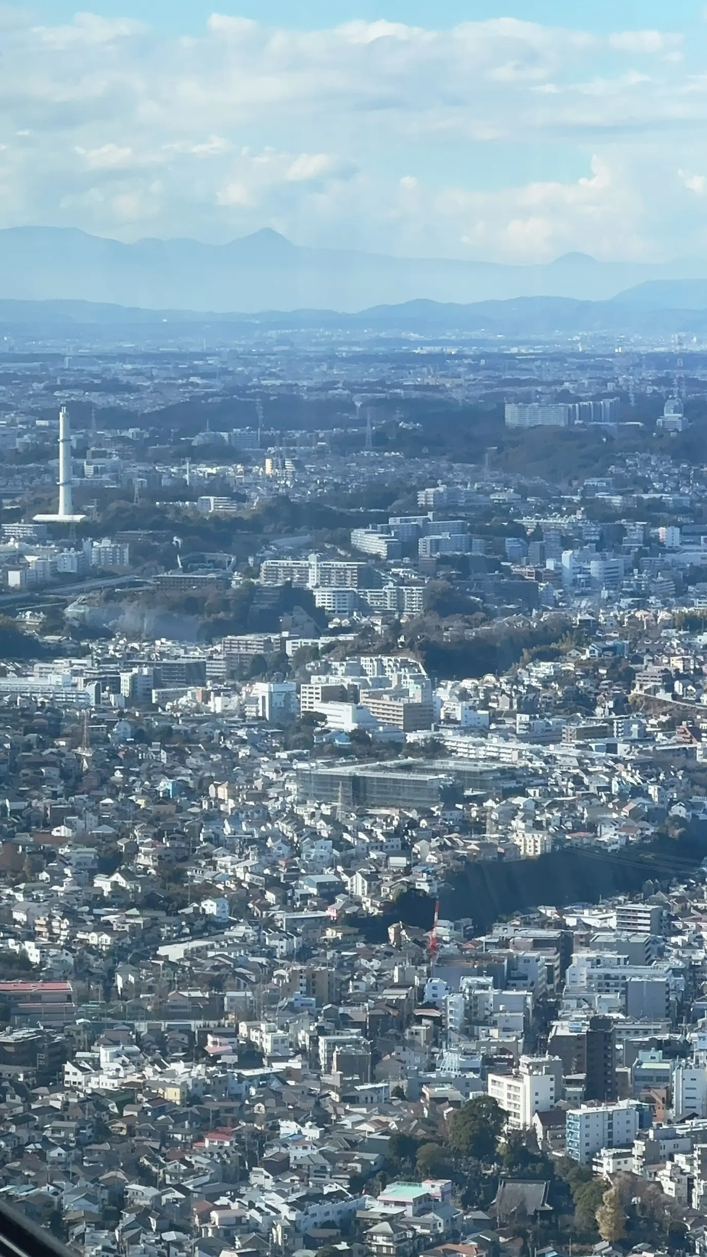 横浜ロイヤルパークホテル68Fからの景色