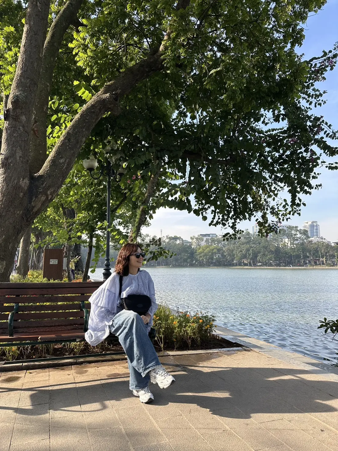 ベトナム　ハノイ　ホアンキエム湖