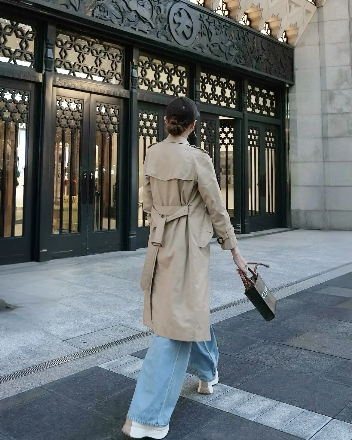 【きれいめ✖️カジュアル✨】トレンチコートで作る2つの私スタイル✨🧥_1_8