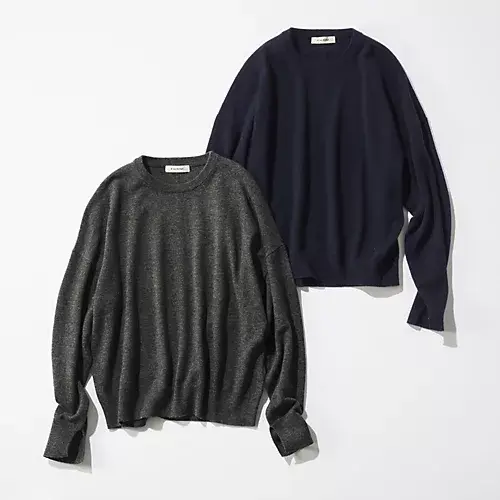 E by eclat
【斉藤くみさんコラボ】カシミヤ混ニット
￥20,900