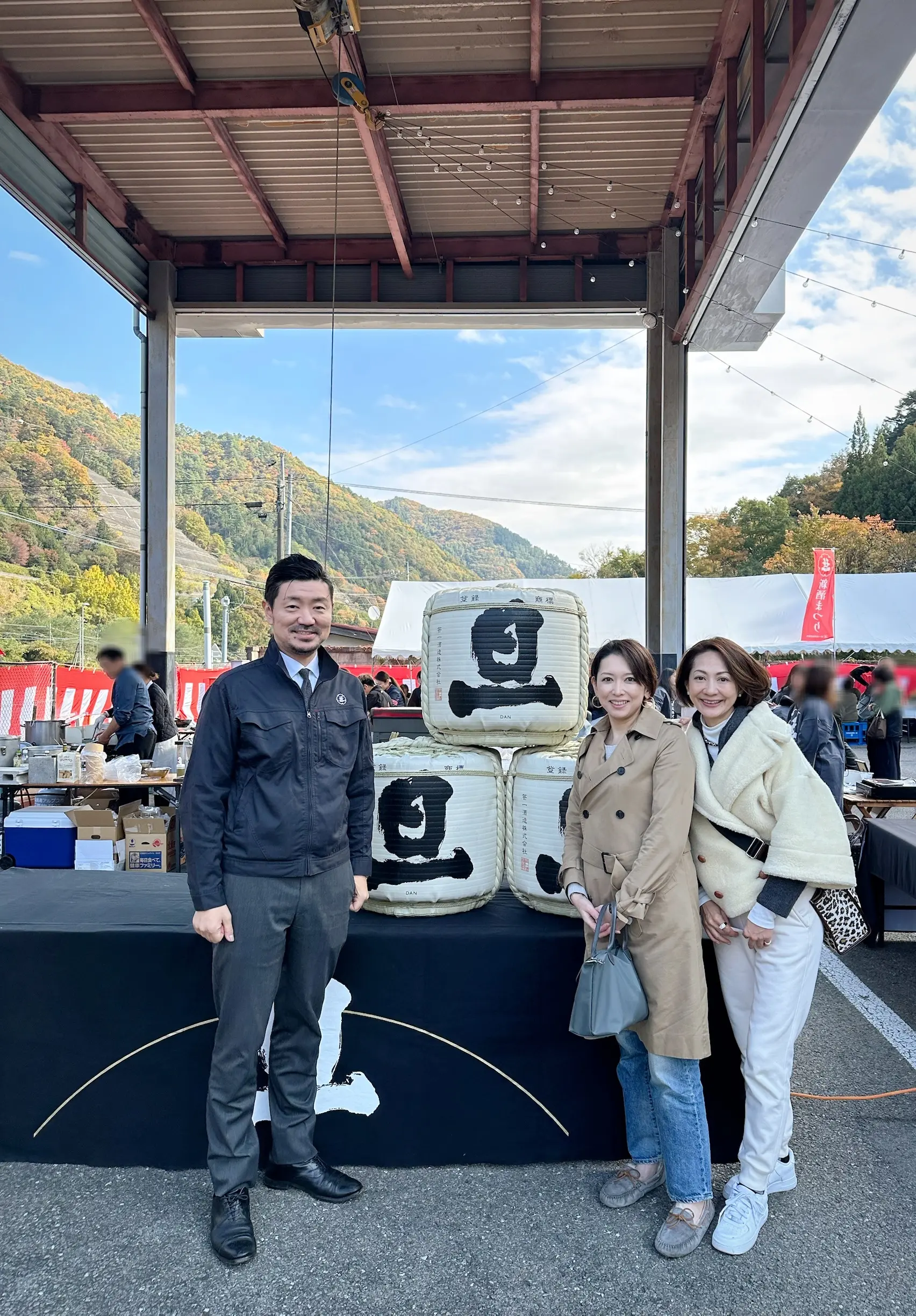 全日空のファーストクラスで提供される日本酒の新酒祭りへ_1_5