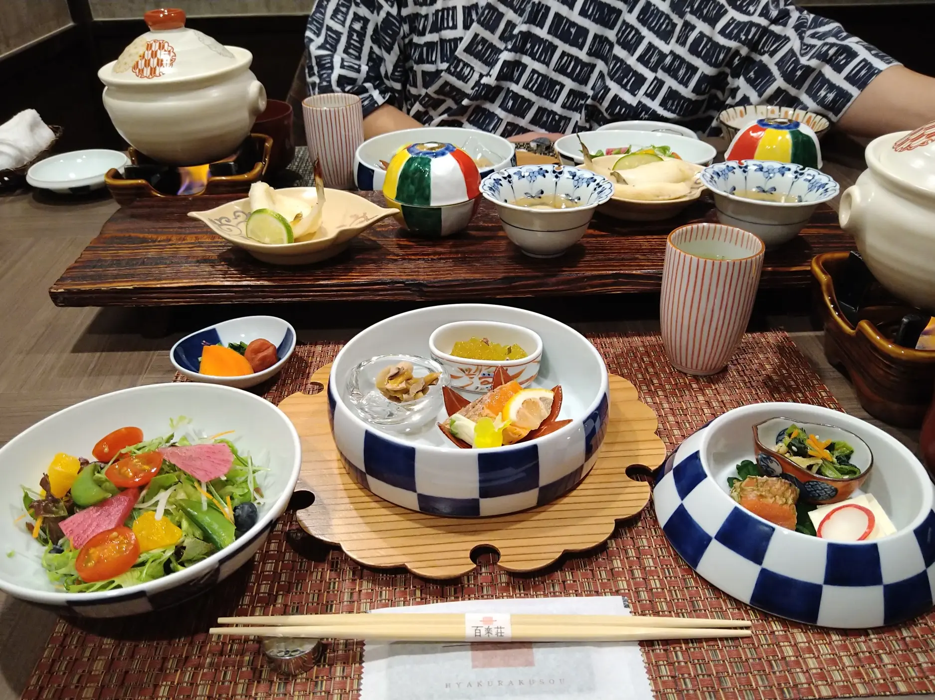 百楽荘の朝食