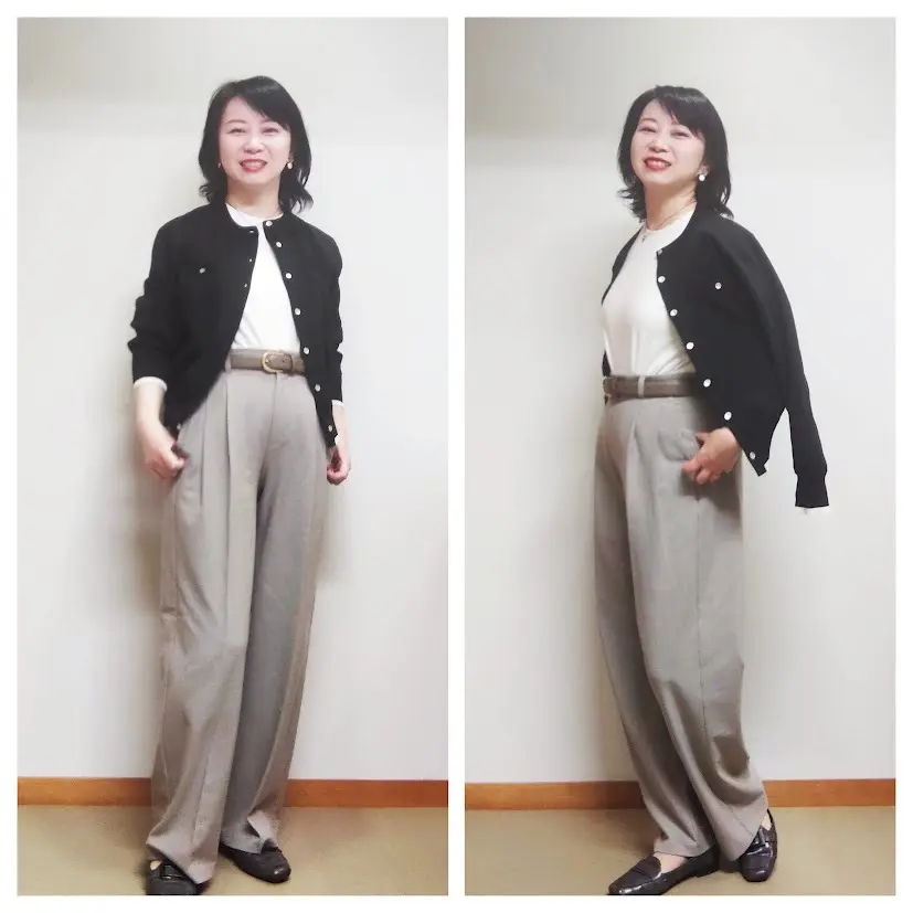 11月初旬　アラフィフ秘書お仕事毎日服_1_2