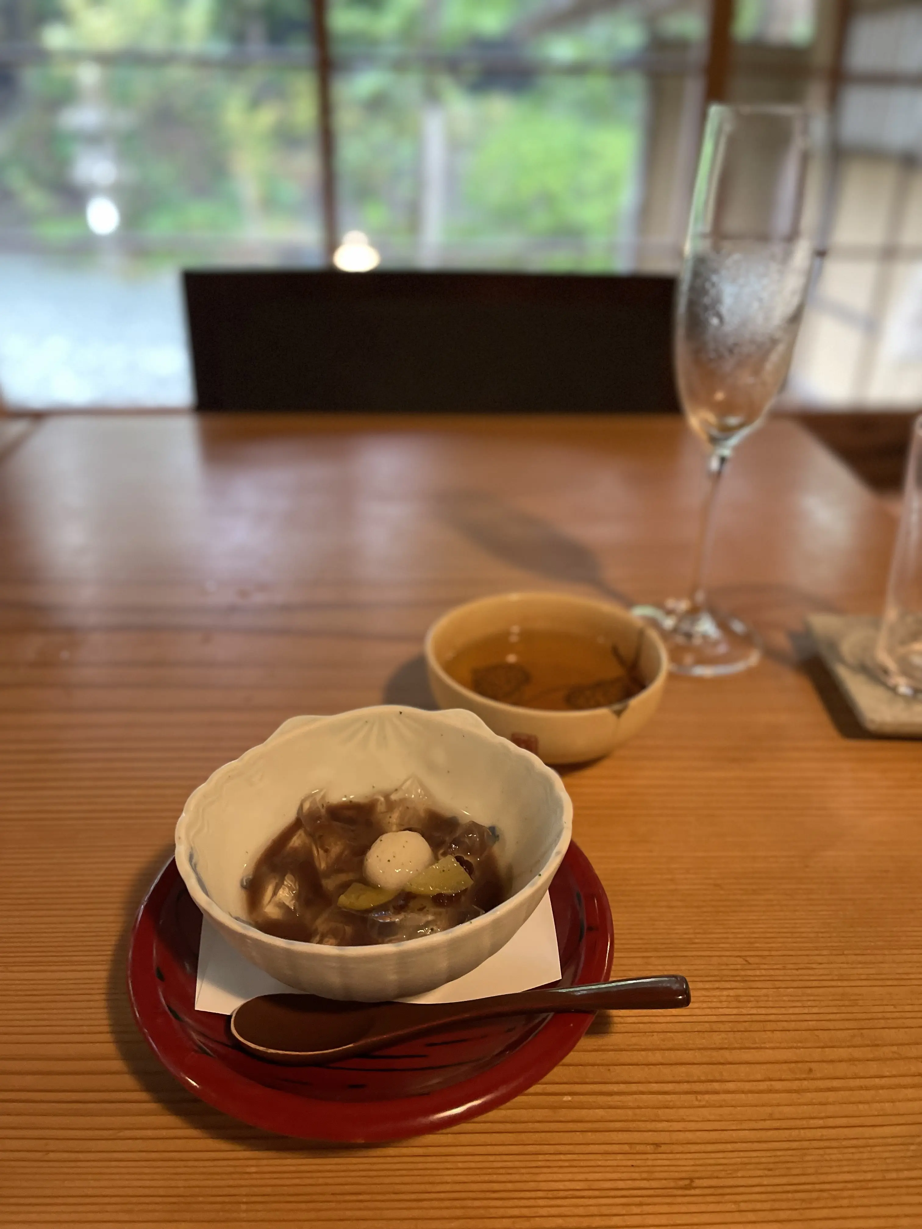 小雨降る鎌倉。からすみ蕎麦と和栗のパフェに舌鼓_1_6-2