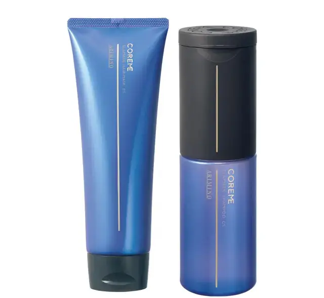 コアミー エプラシーク ヘアマスク 235g ¥4,620・同 シャンプー CS 250㎖ ¥4180/アリミノ