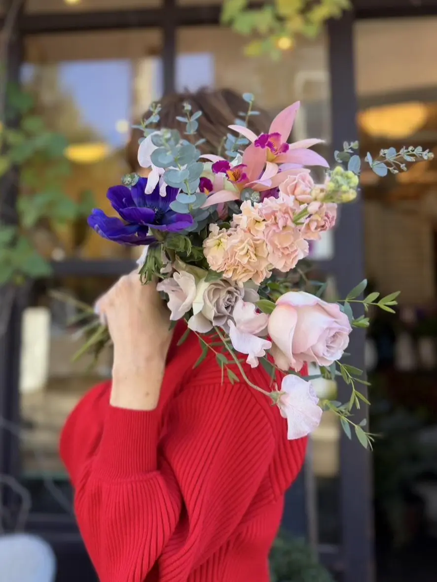 誕生日のブーケと最後にちょっとだけキラキラ観賞_1_8