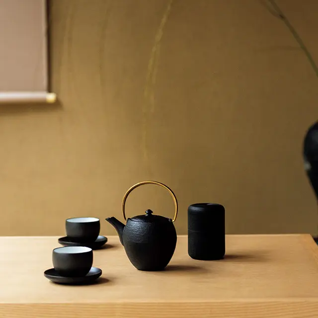 日本旅館に受け継がれるお茶のセット