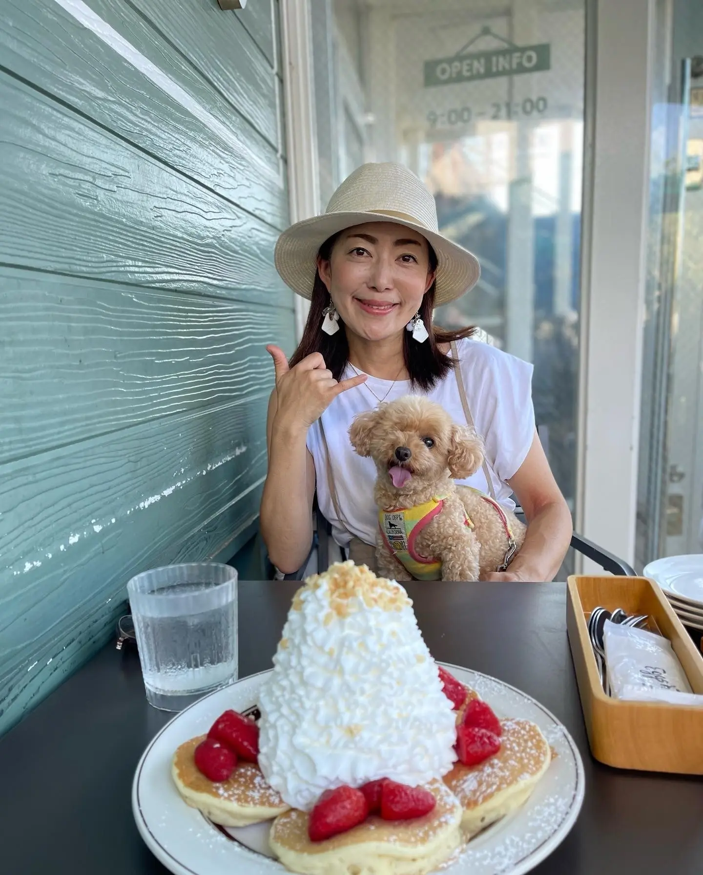 心地良い風を感じながらハワイ発のパンケーキを堪能♡_1_5