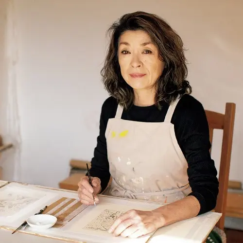 作品制作のプロセスを誌上公開！【山本容子 銅版画のマイ・レシピ