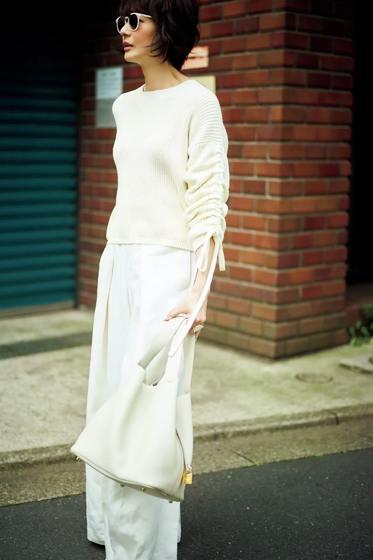 富岡佳子,50代ファッション,コーディネート