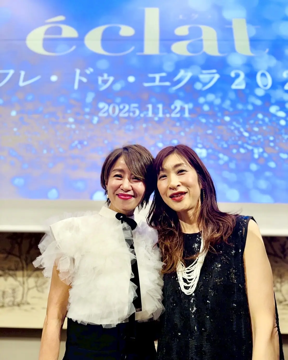 スパンコールのブラックコーデで【ソワレ・ドゥ・エクラ】へ♪_1_10-1