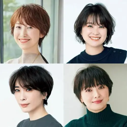 50代に人気のヘアスタイル・髪型カタログ】おばさんぽくならずに若見えを手にいれる！ショート・ボブ・ミディアム・ロング別 | Web eclat | 50 代女性のためのファッション、ビューティ、ライフスタイル最新情報