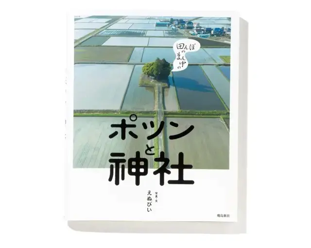 『田んぼのまん中のポツンと神社』