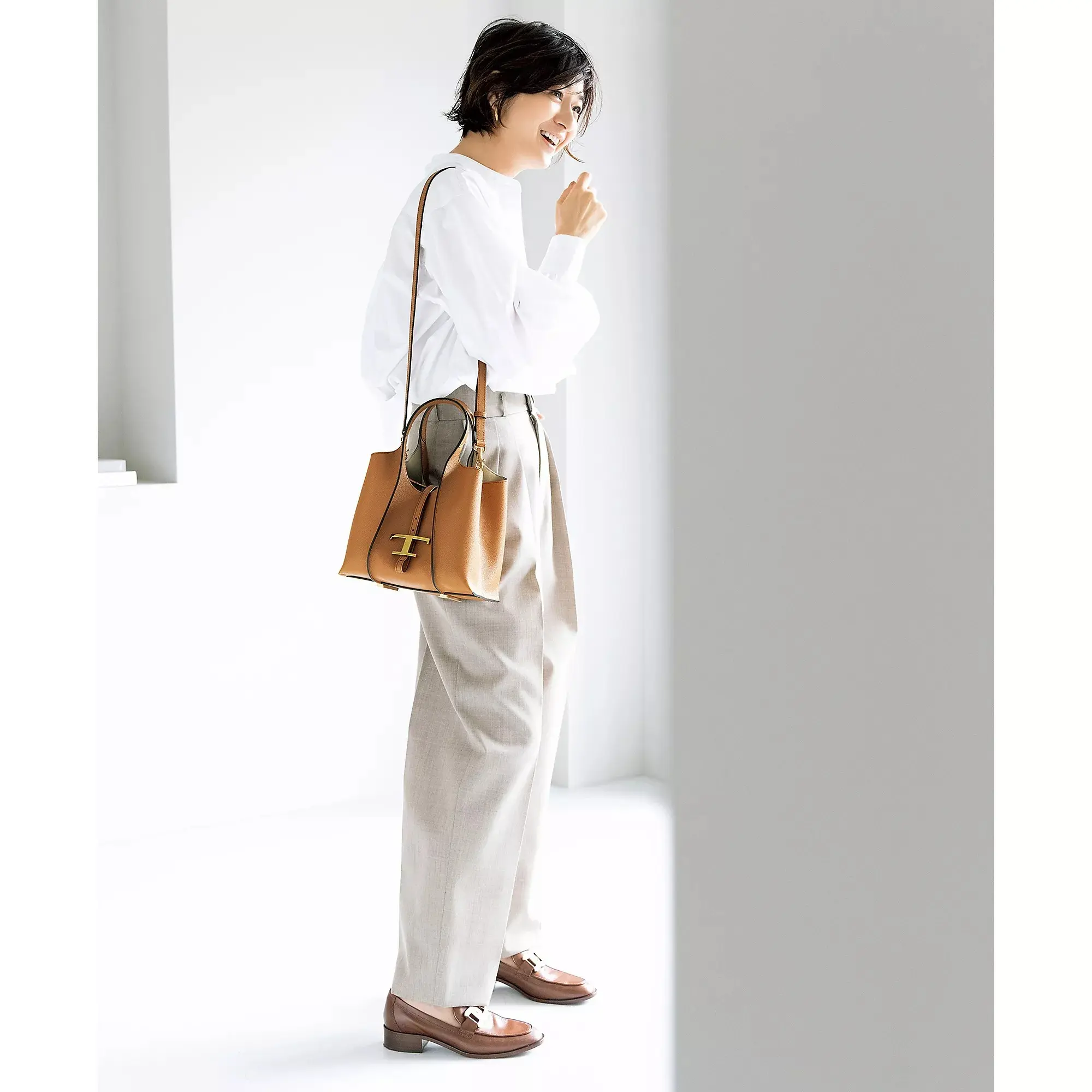 TODS バンドバッグ ＋ サンダル - ハンドバッグ