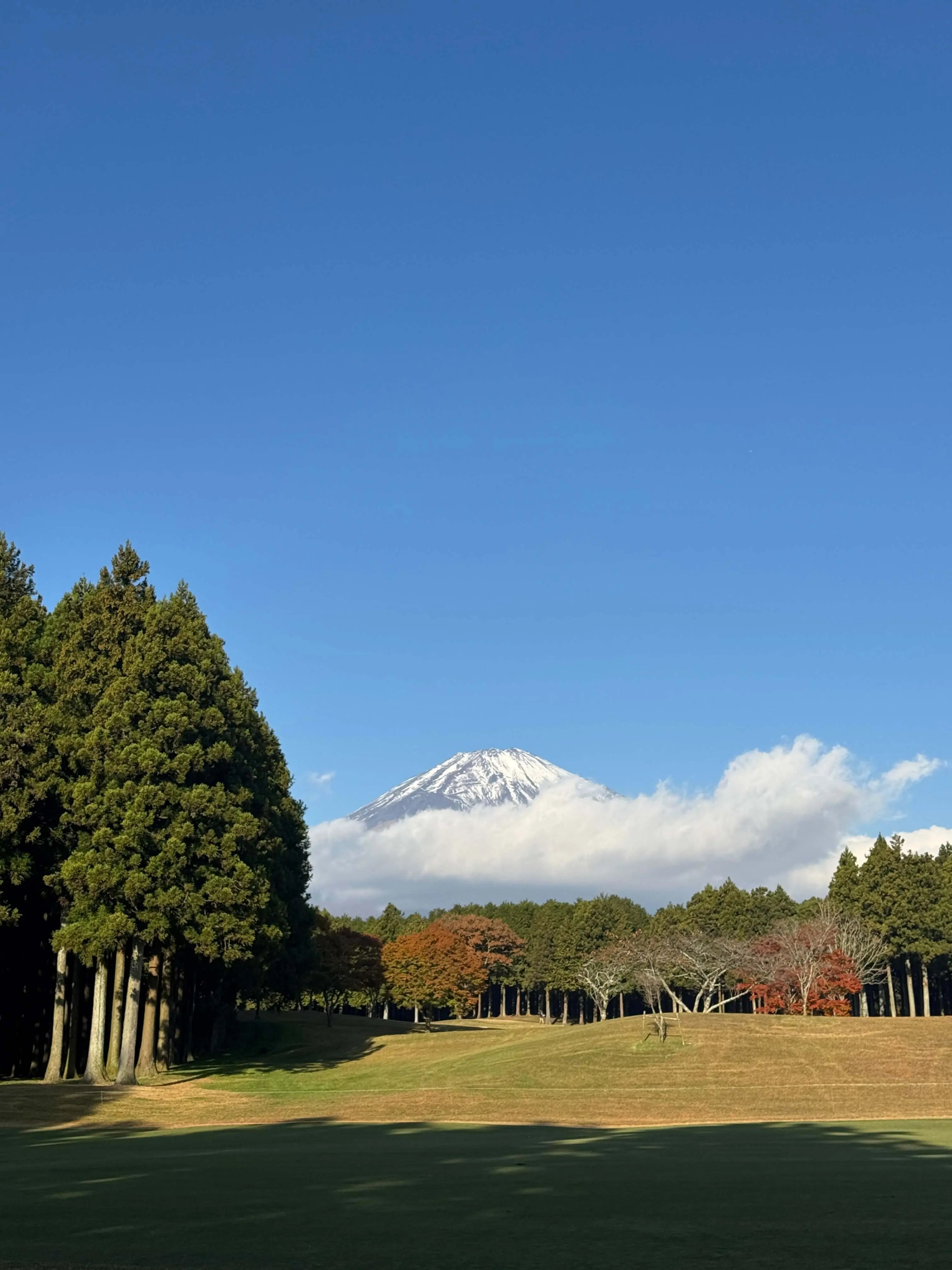 三井住友VISA太平洋マスターズ　ゴルフトーナメント　風景　富士山