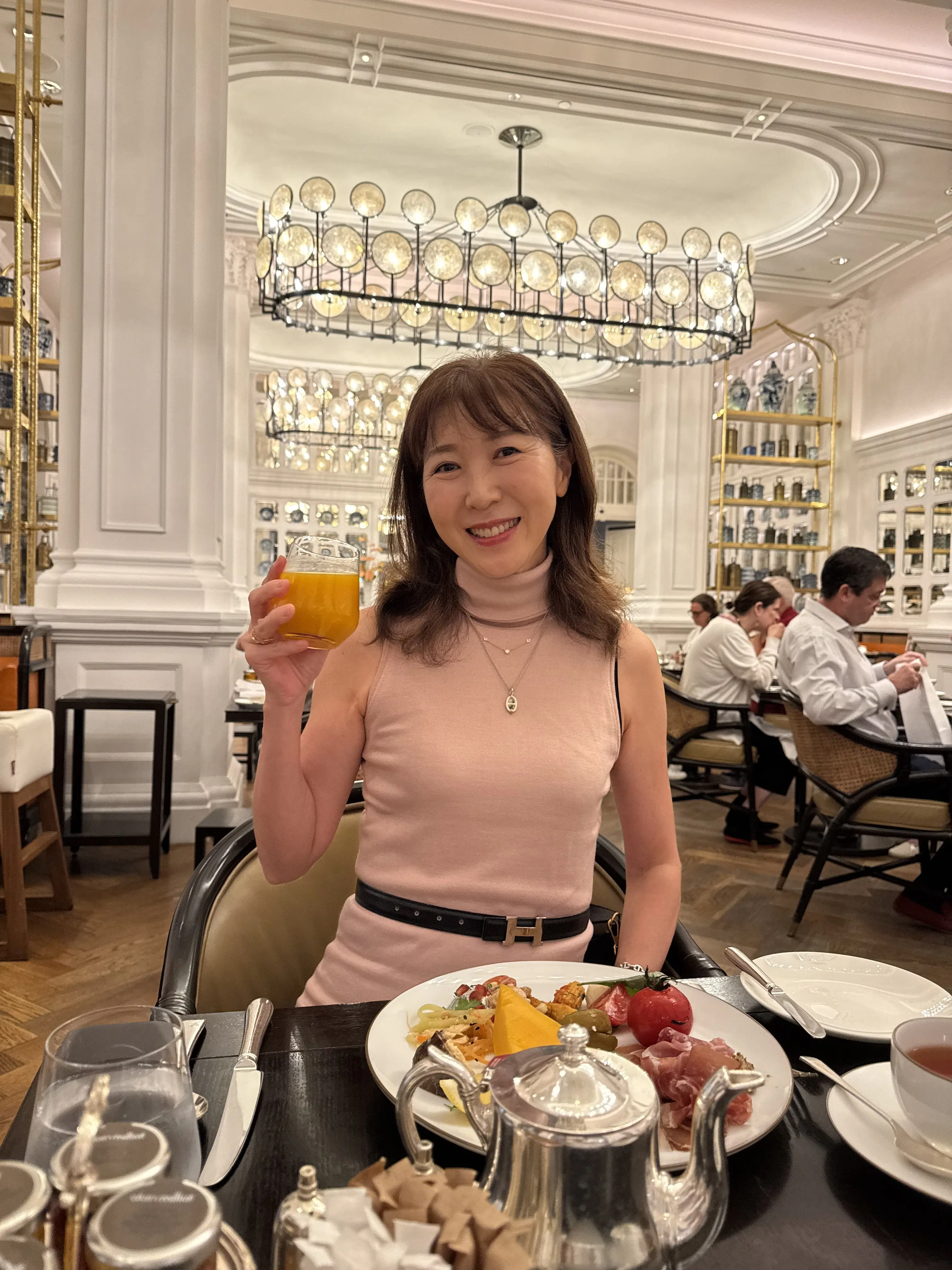 ノースリーブコーデ