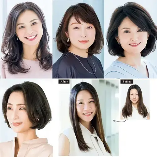 【2024最新版】50代におすすめのヘアスタイル･髪型カタログ