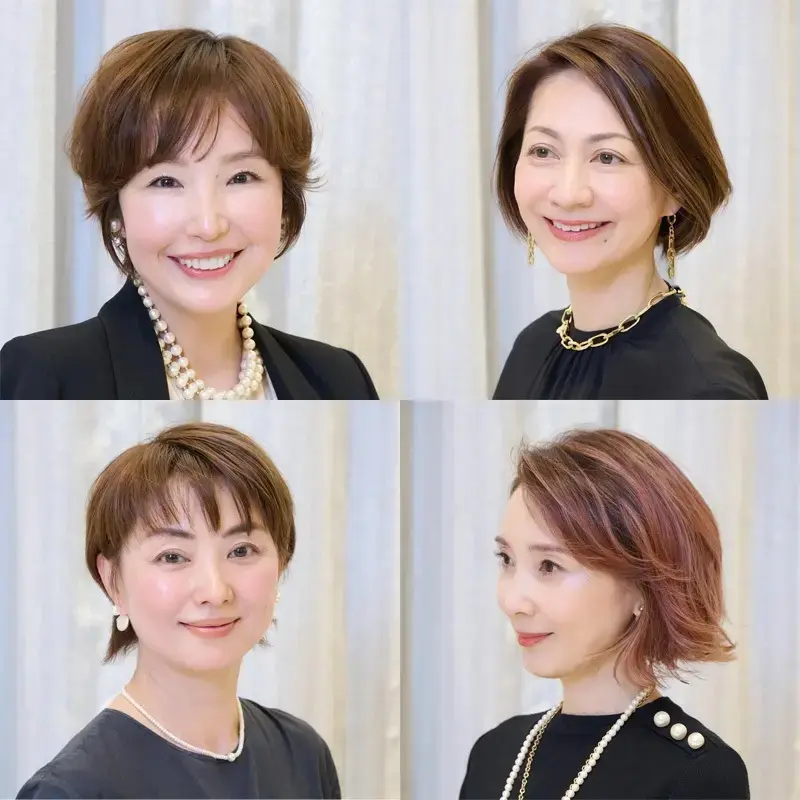 【50代に人気のヘアスタイル・髪型カタログ】おばさんぽくならずに若見えを手にいれる！ショート・ボブ・ミディアム・ロング別