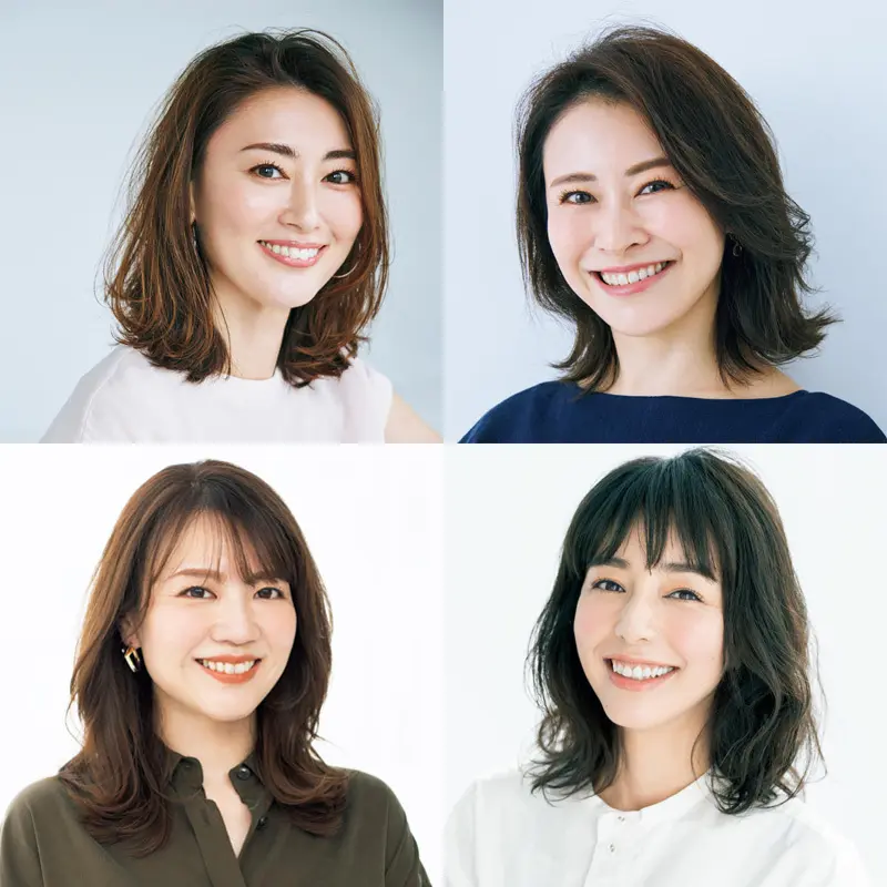 【50代におすすめのミディアムヘア60選】ボリューム不足や白髪をカバーして脱おばさん！若見えミディアムヘア