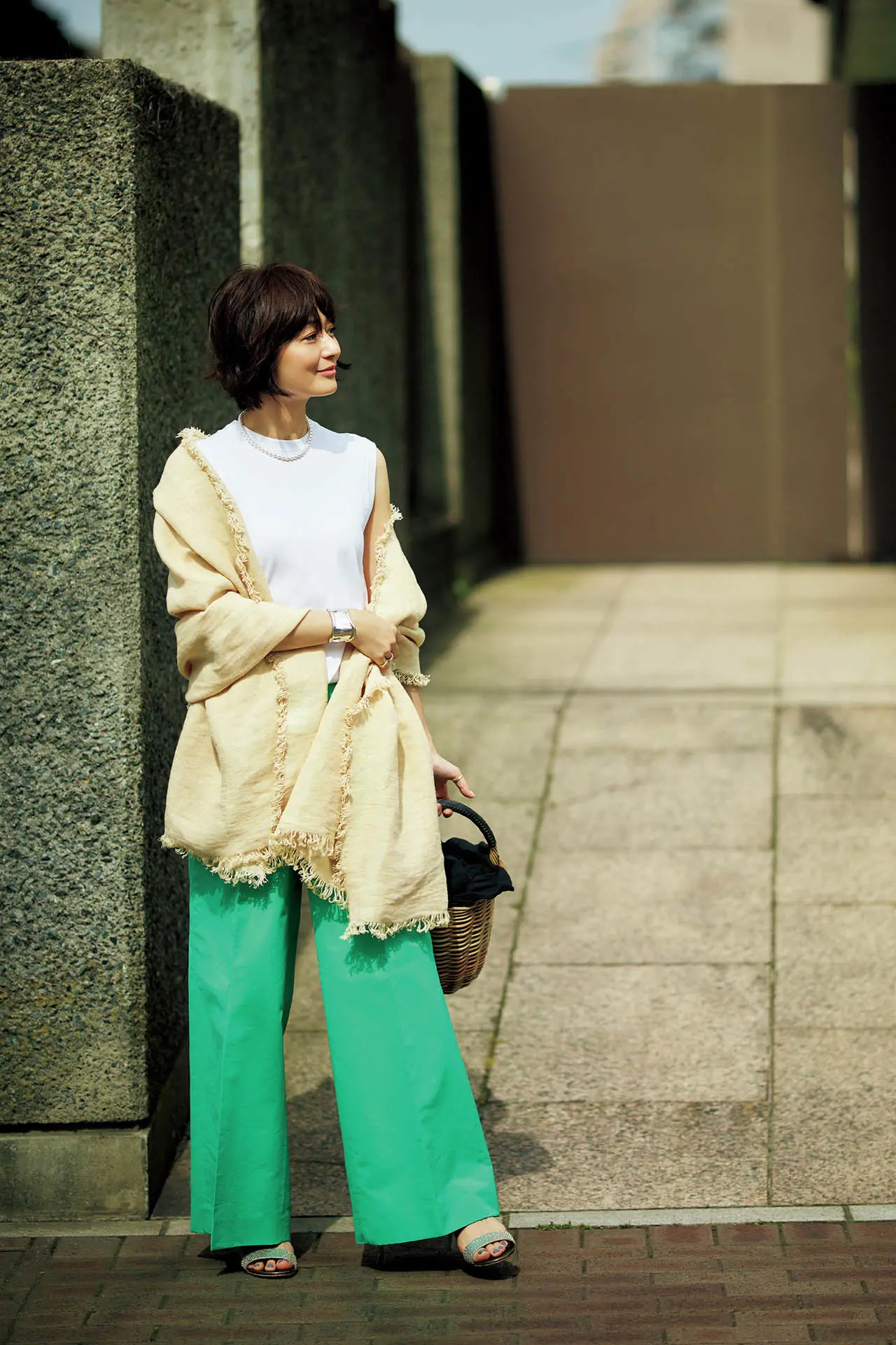 富岡佳子、夏の私服全部見せます！ 五選 | Web eclat | 50代女性のため
