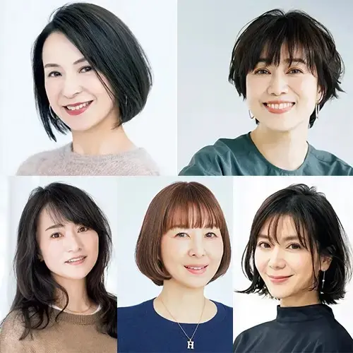 【50代に人気のヘアスタイル・髪型カタログ】おばさんぽくならずにー5歳が叶う！ショート・ボブ・ミディアム・ロング別