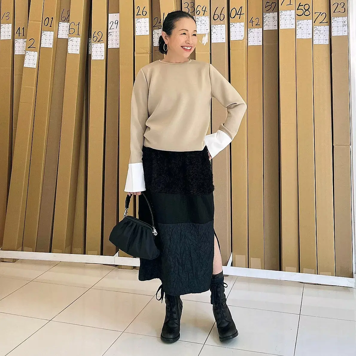 全アイテム別注! 服がよければスタイルもよく見える!150㎝エディター 宮崎桃代の着るのが楽しい大人コーデ_1_10