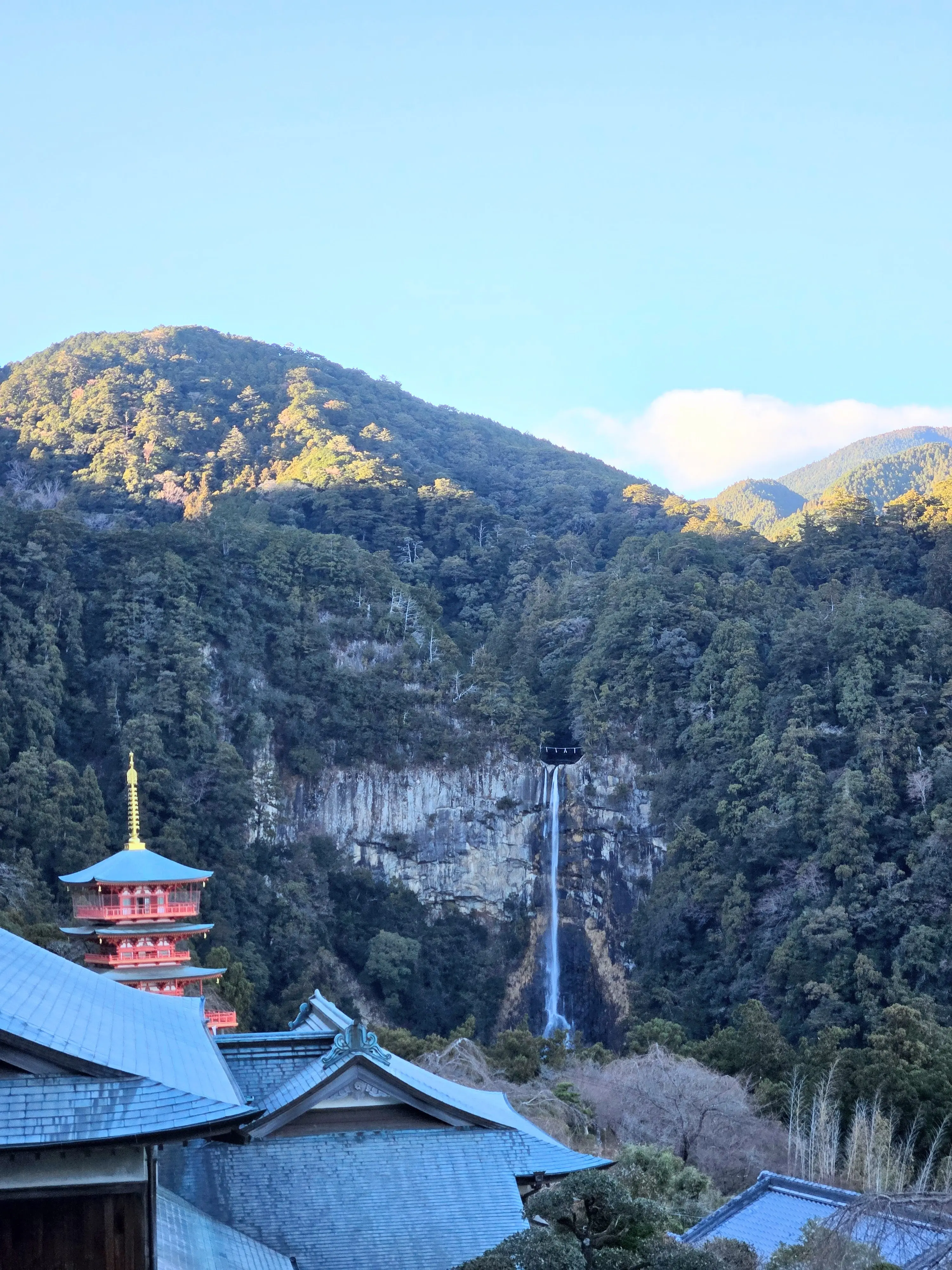 那智の大滝が美しい