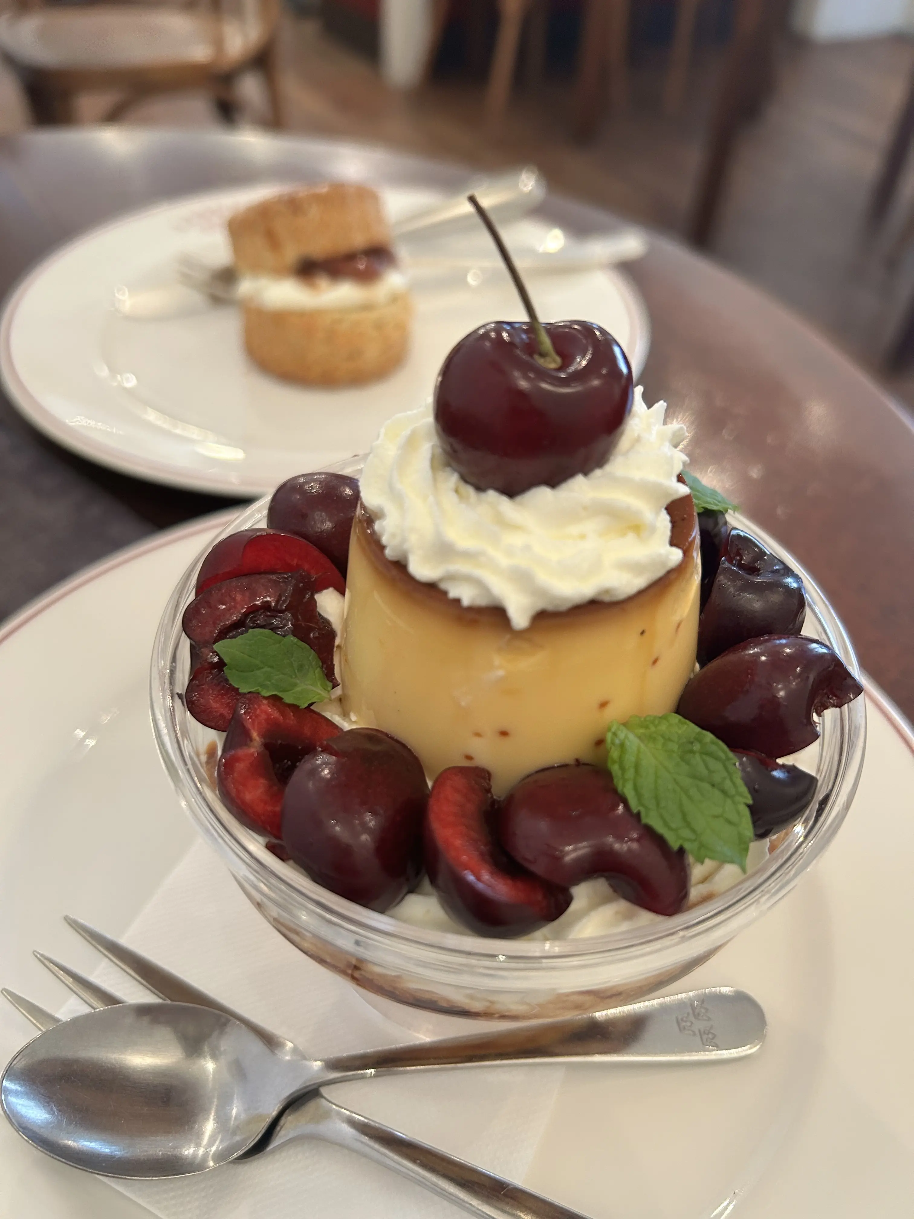 念願の“アメリカンチェリーのプリン” やっと食べれました_1_3