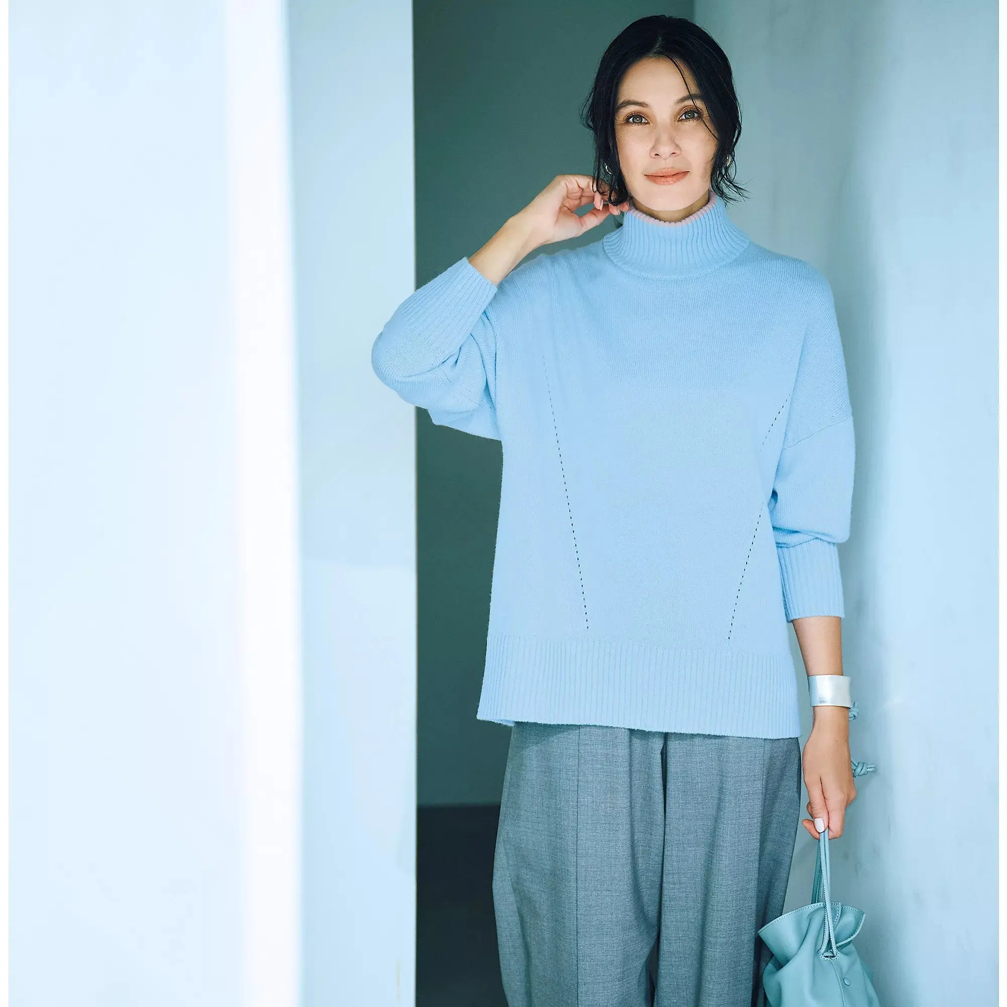 “気のきいた”ディテールが光る、リュクスな冬カジュアル_1_1