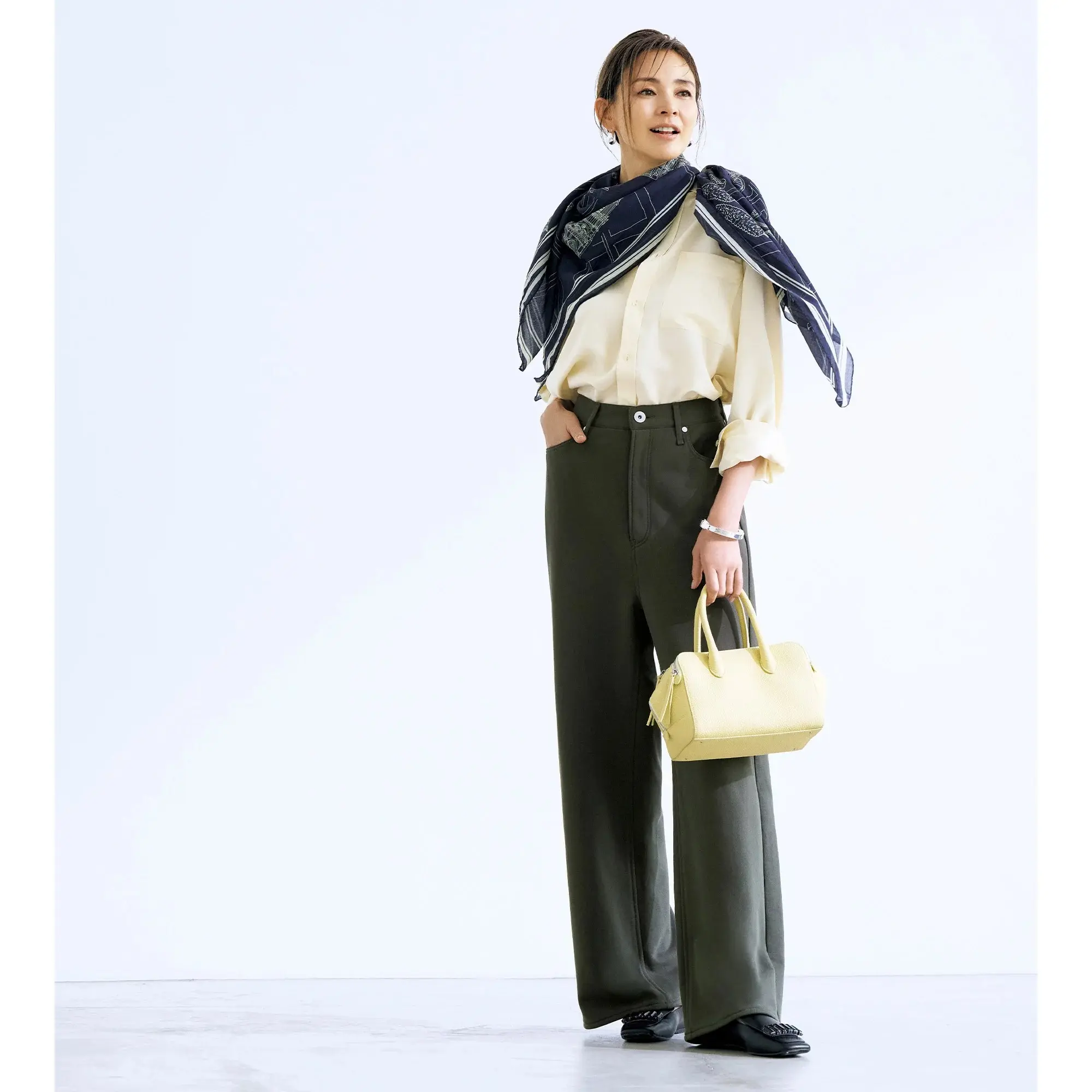 upper hights×eclat THE LIDDY／大人スウェットパンツ ￥25,300