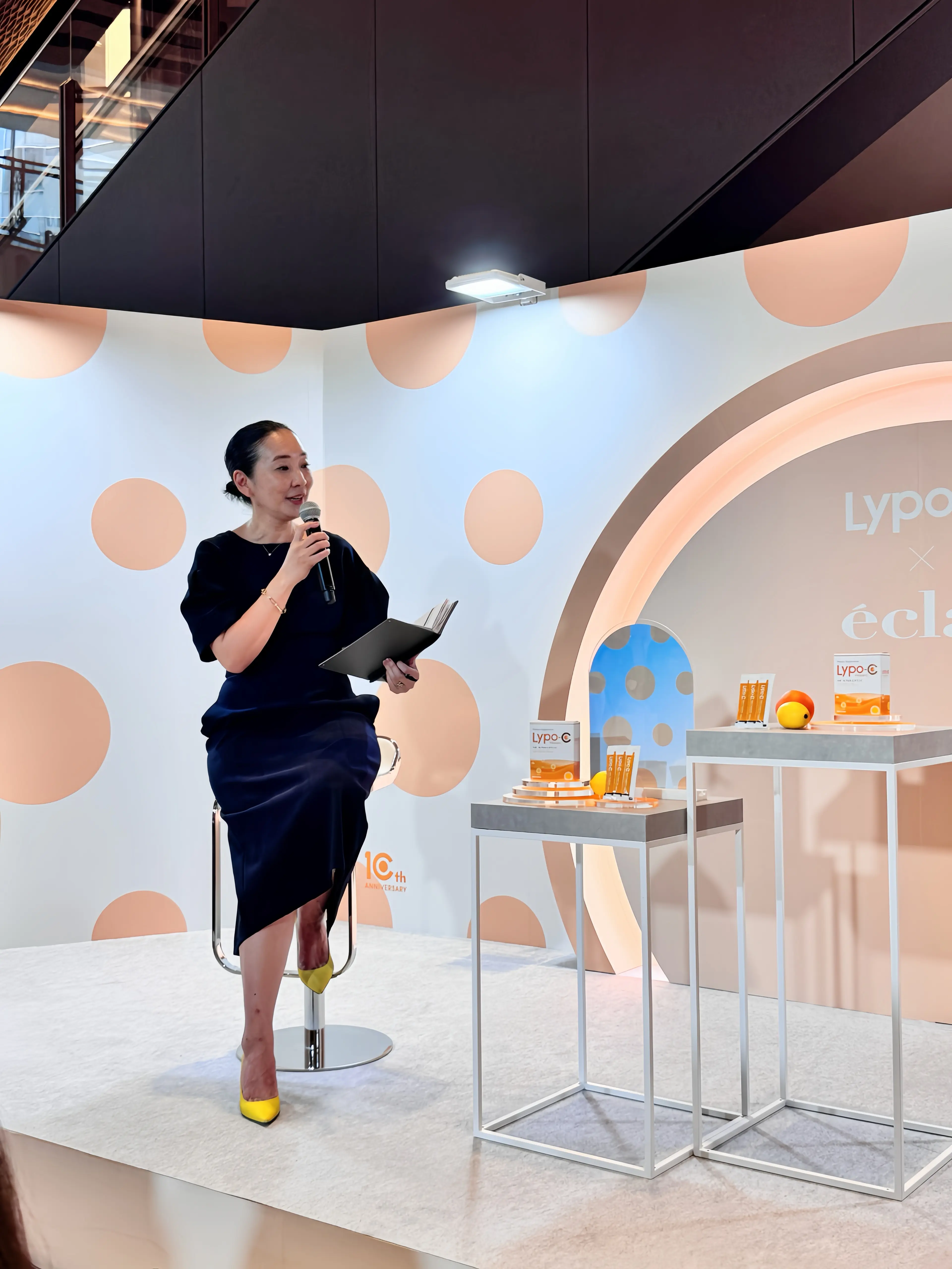 モデルの亜希さん登壇！Lypo-Cとエクラが贈るスペシャルイベント＠日比谷ミッドタウン_1_13