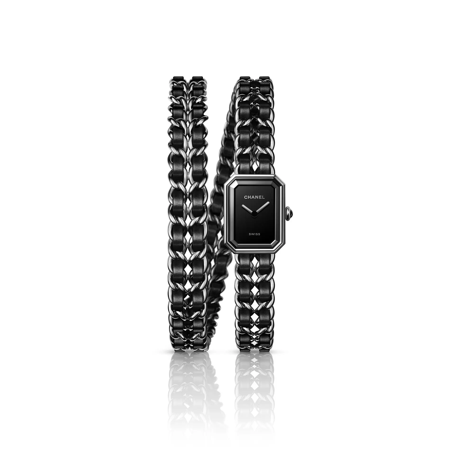 シャネル プルミエール アイコニックチェーン ダブル ロウ SSケース