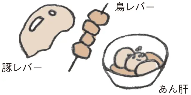 ビタミンAが多く含まれている食べ物