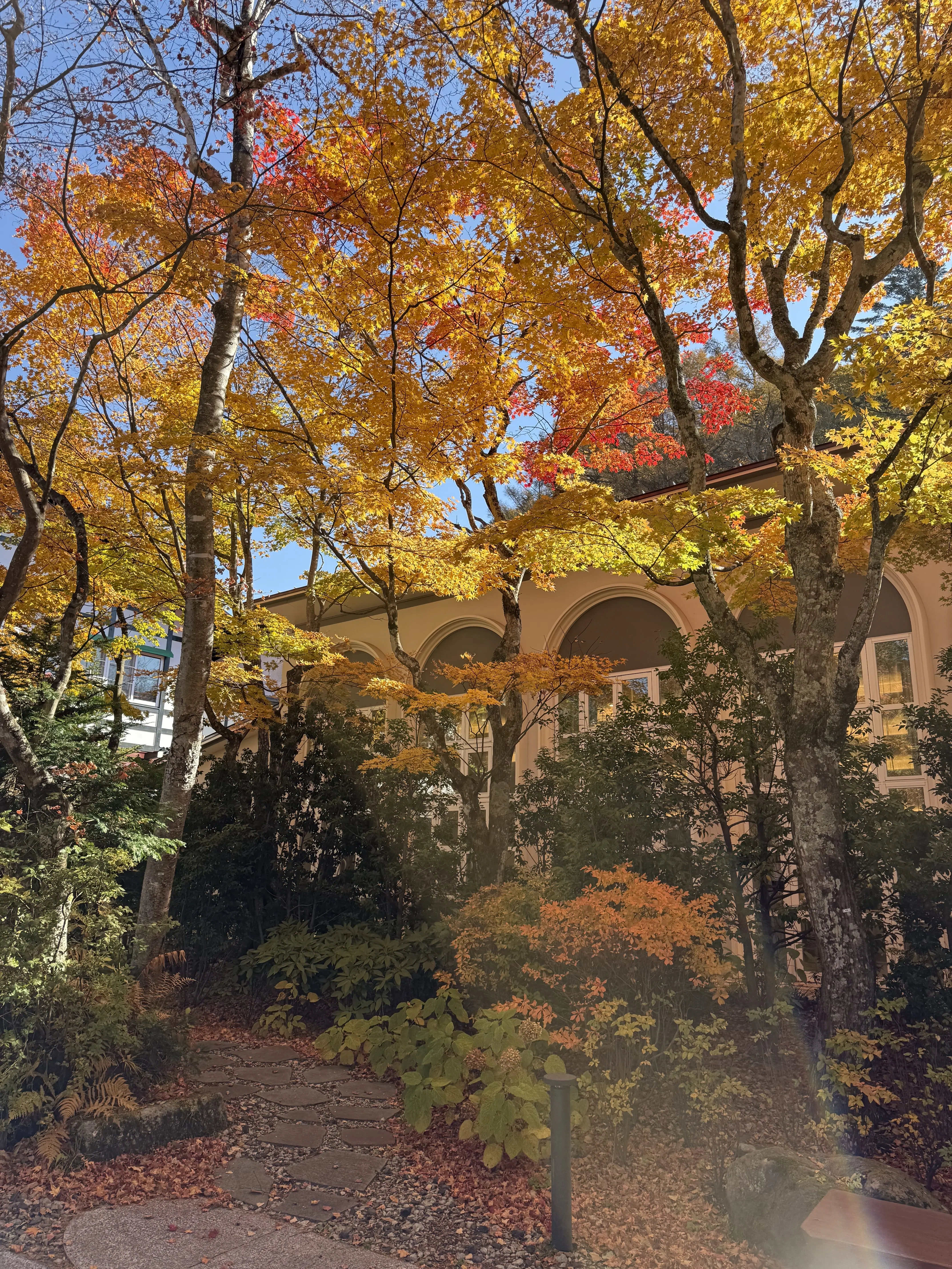 軽井沢　万平ホテル　紅葉