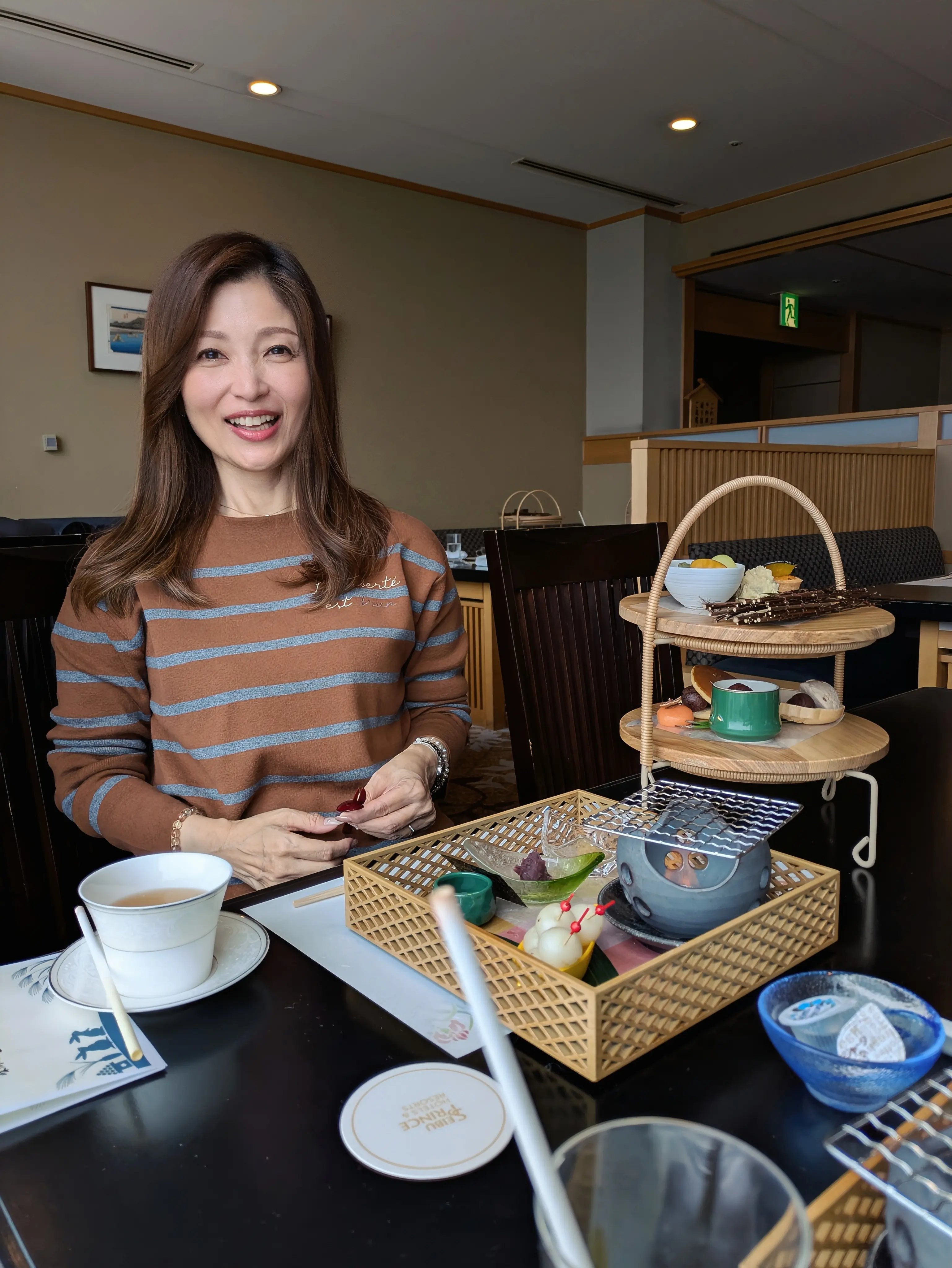 秋旅初日☆和のアフタヌーンティー 『月見に香る秋びより』味街道五十三次_1_11-2