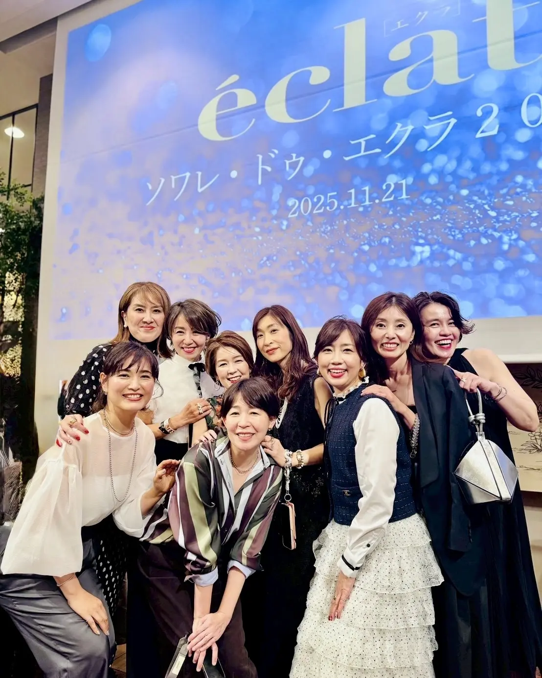 スパンコールのブラックコーデで【ソワレ・ドゥ・エクラ】へ♪_1_9