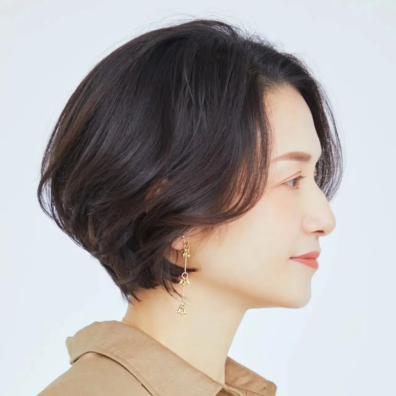 表情まで明るく見える！好印象なボブヘア